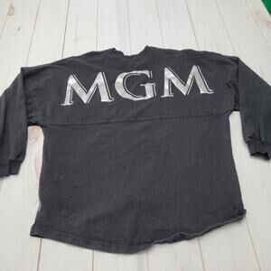 MGM resorts spirit jersey black sparkle glitter oversized